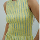 Striped Ruched Dress