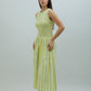 Striped Ruched Dress