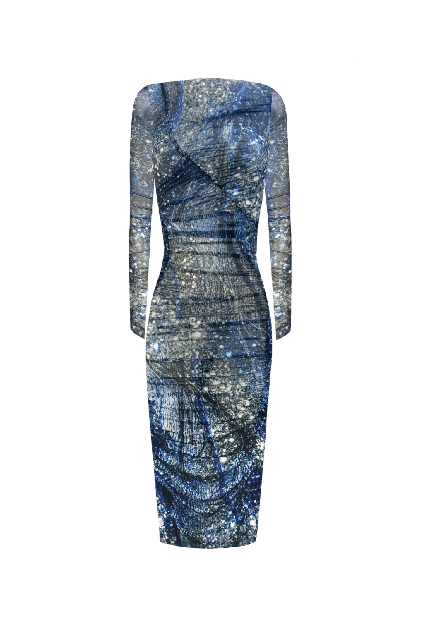 Wave Dress in Lunar Sparkle