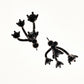 Night Sky Cluster Earrings