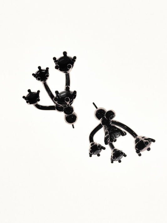 Night Sky Cluster Earrings