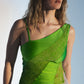 The Lily Top in Green