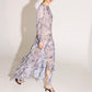 The Butterfly Dress in Silver Current