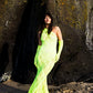 The Neon Lace Maxi Dress