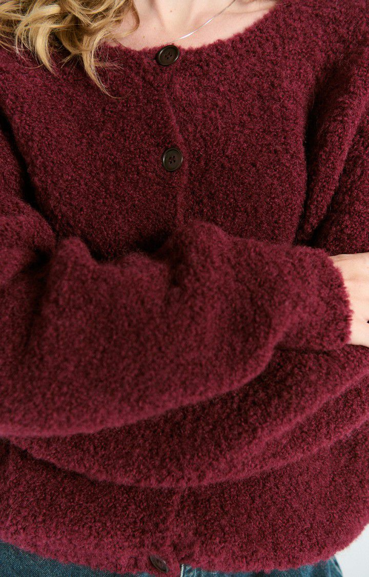 Zolly Cardigan - China Pomegranate