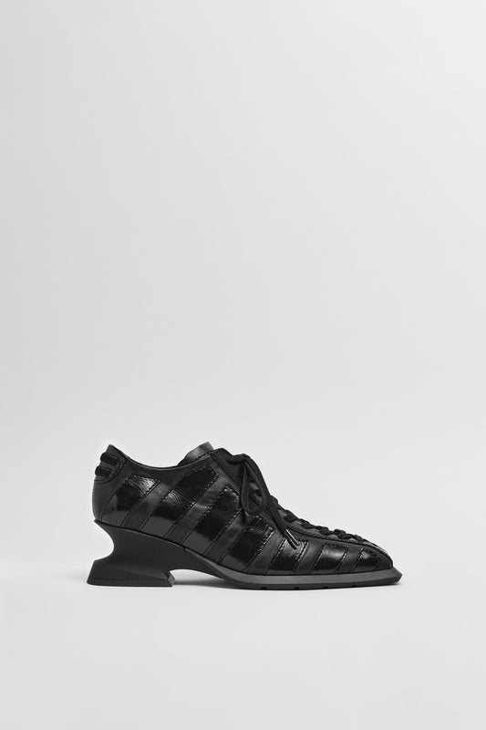 Goldie Black Brogues