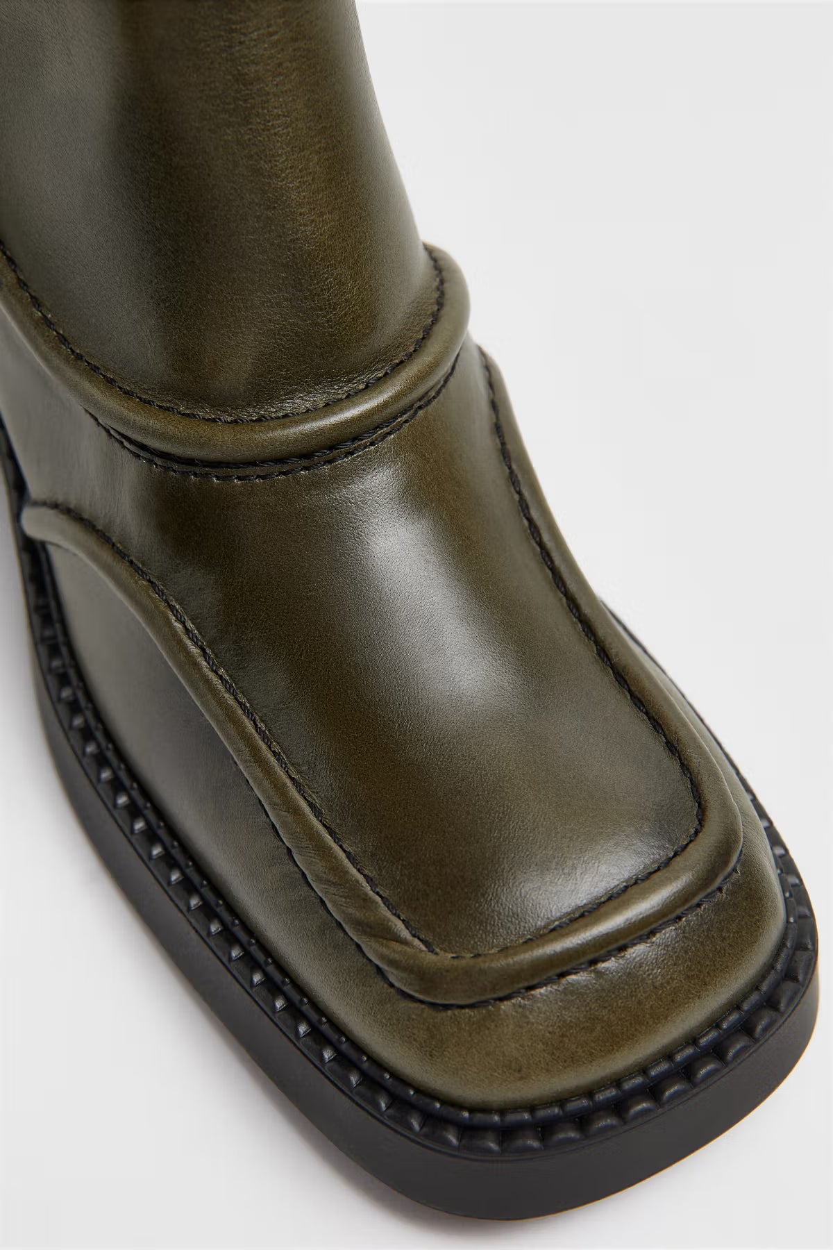 Malene Khaki Ankle Boots