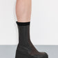 Deandra Brushed Brown Boots