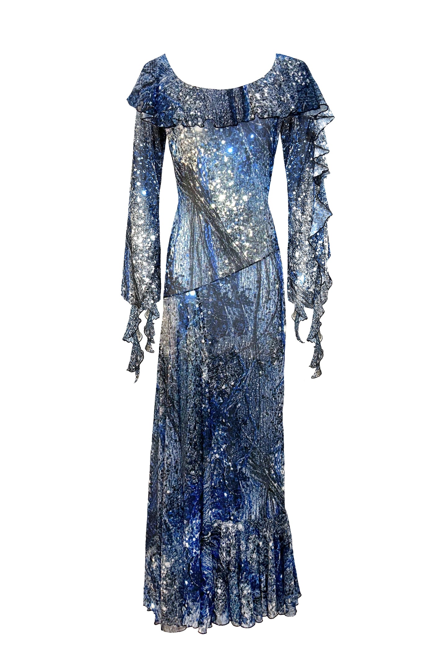 The Aurora dress in Lunar Sparkle