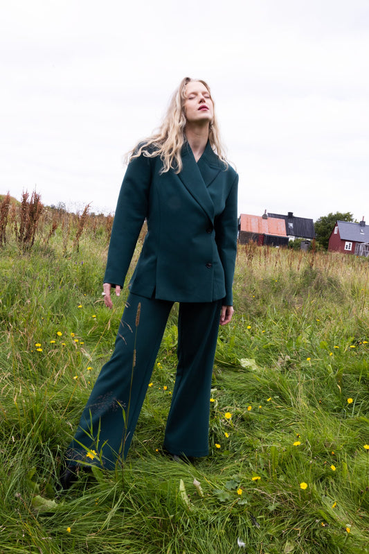 The Suit Trousers in Green