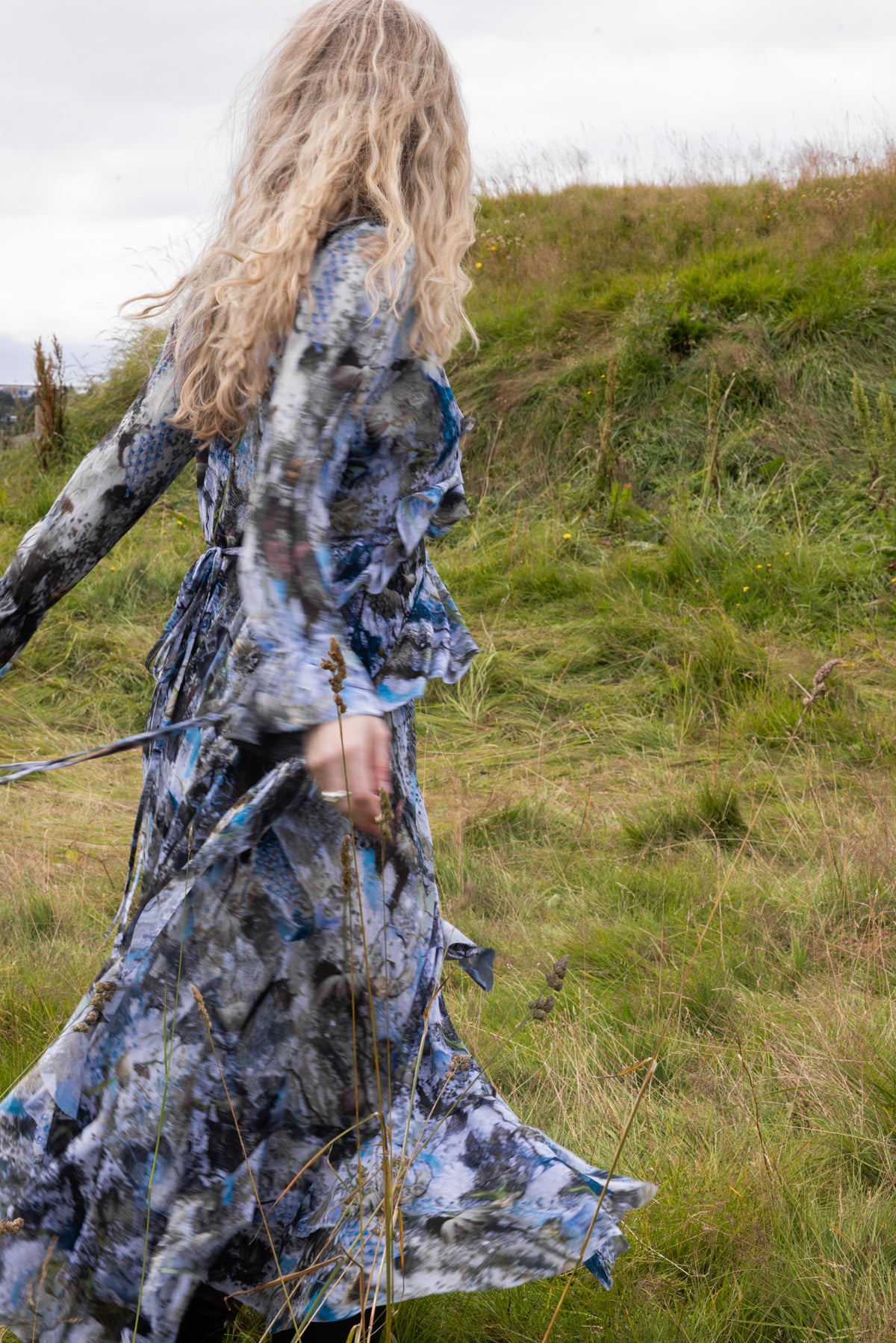 The Moonlight Dress in Willow