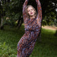 Wave Dress in Copper