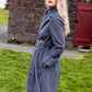 The Wool Coat in Mountain Blue