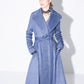The Wool Coat - Blue