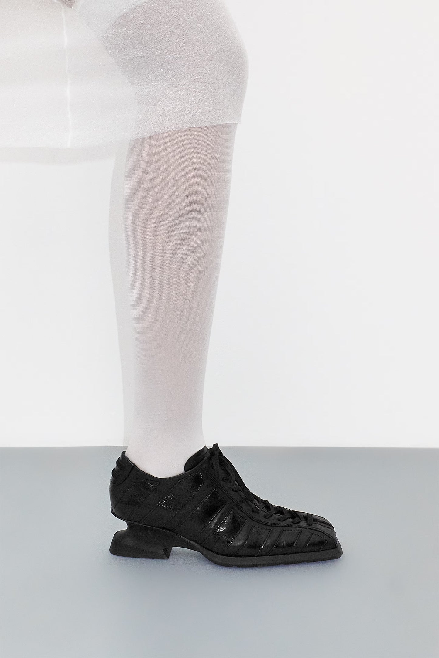 Goldie Black Brogues