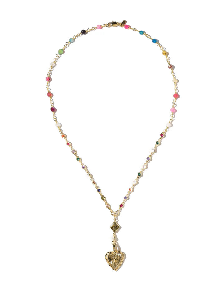 The Bejeweled Rosary Necklace