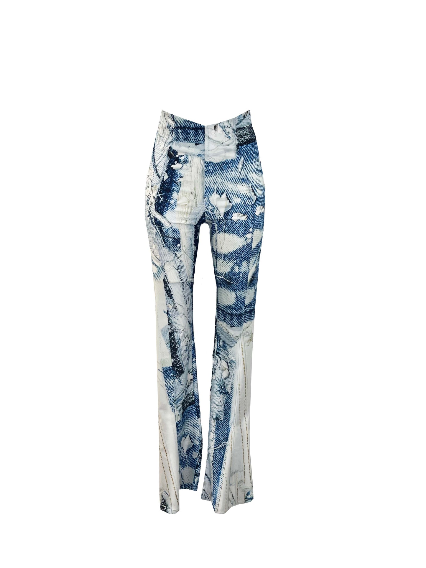 The Denim Patch Trousers