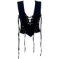 The Black Tied Vest