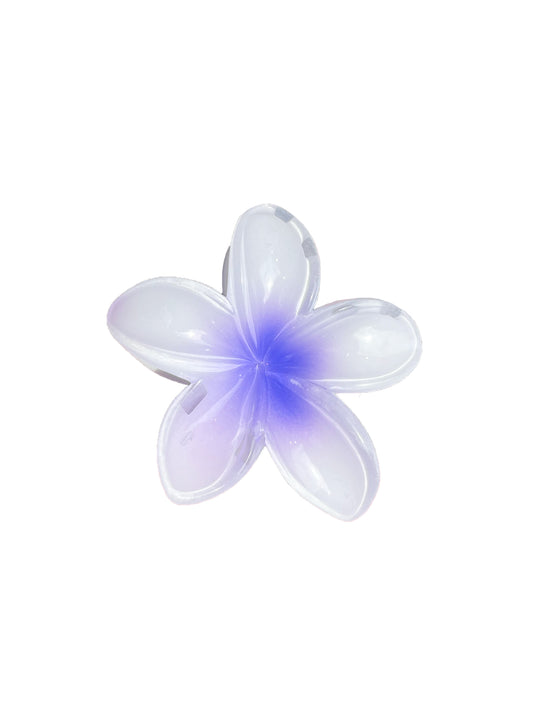 Tropical Flower Clip - Purple