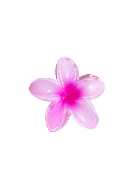 Tropical Flower Clip - Pink