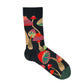 False Black Mushroom Socks