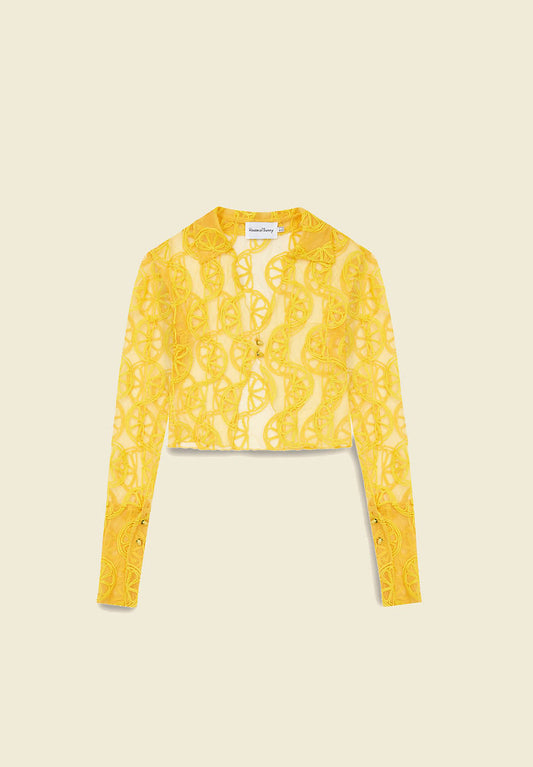 Casa Limon Applique Shirt