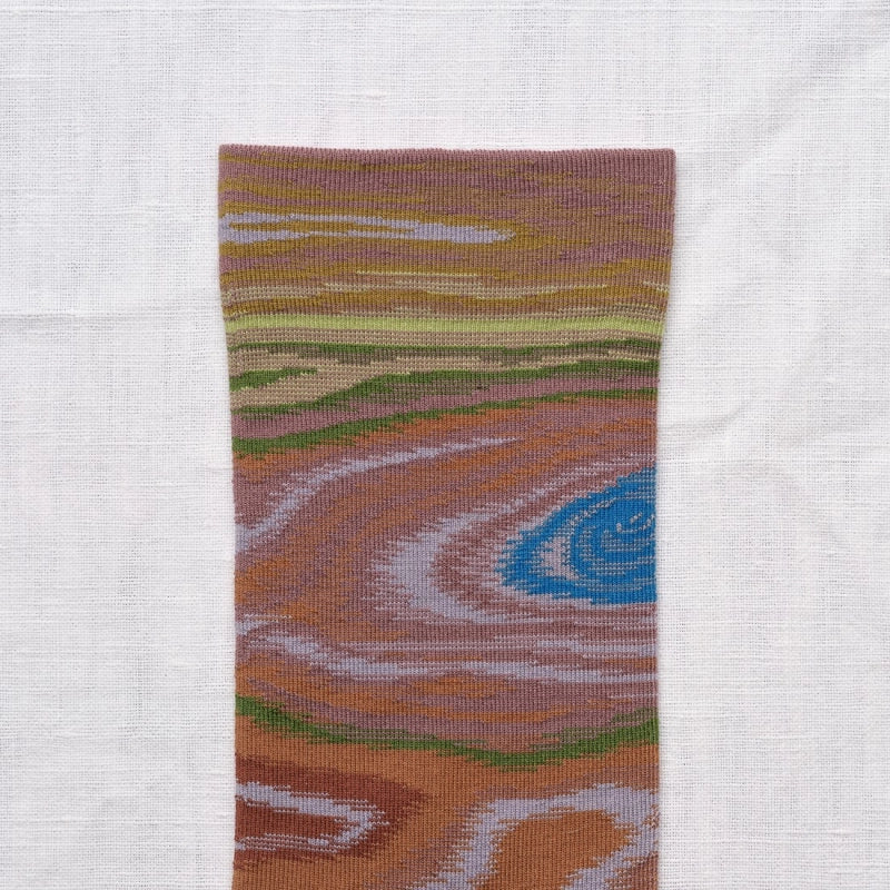 Caramel Camouflage Socks