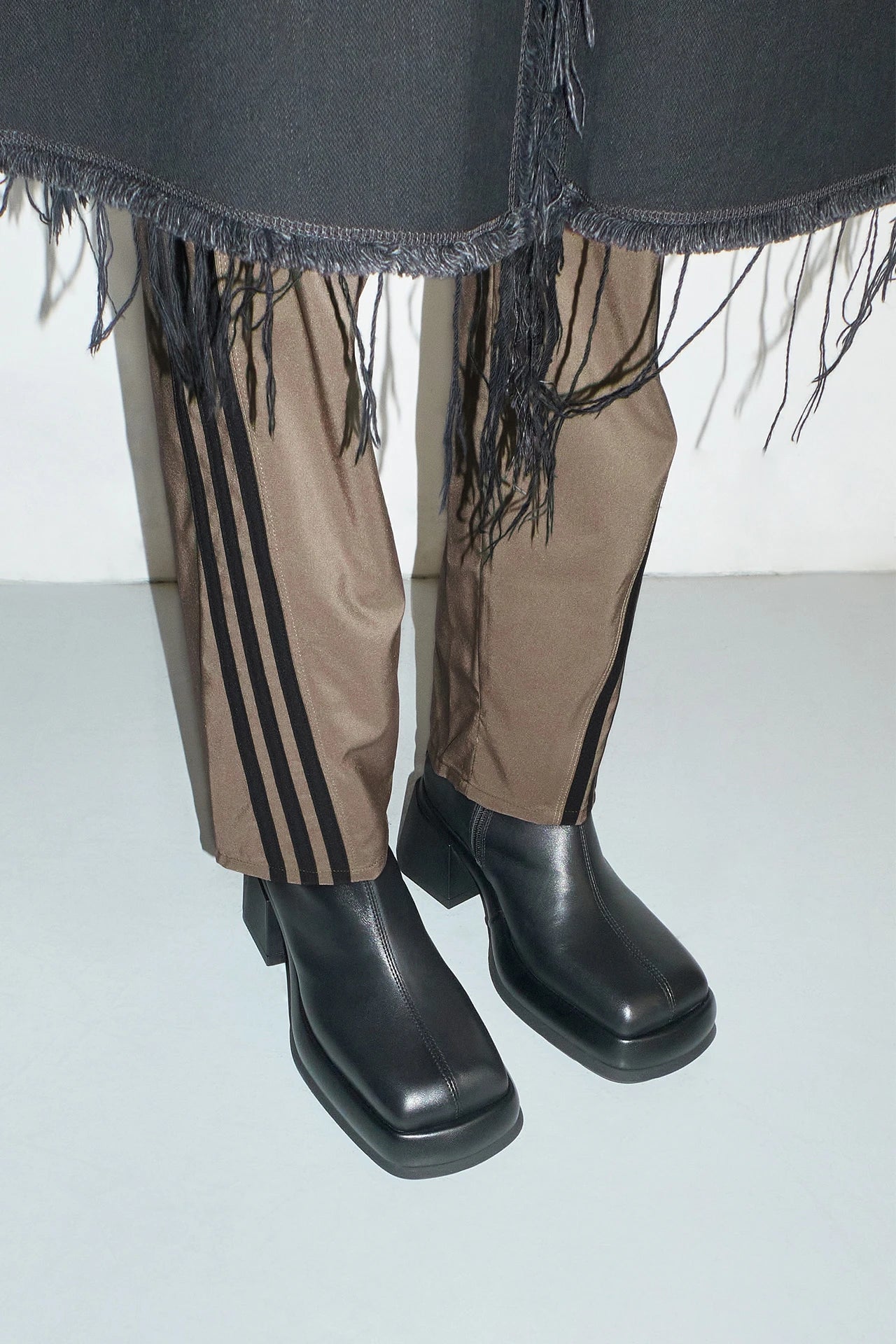 Cassia Black Brown Boots