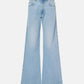 Wide Leg Denim Pants Blue