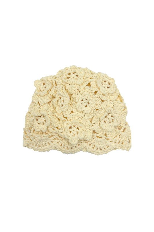 The Flower Crochet Cap