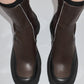Deandra Brushed Brown Boots