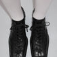 Goldie Black Brogues