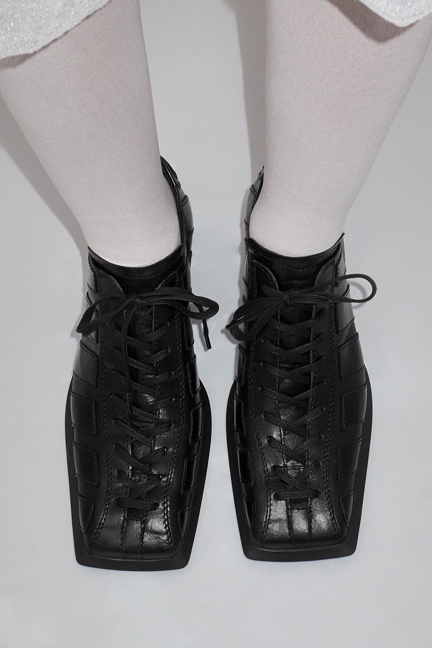 Goldie Black Brogues