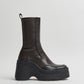 Deandra Brushed Brown Boots