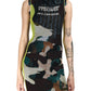 Mesh Maxi Gown - Morph Camo