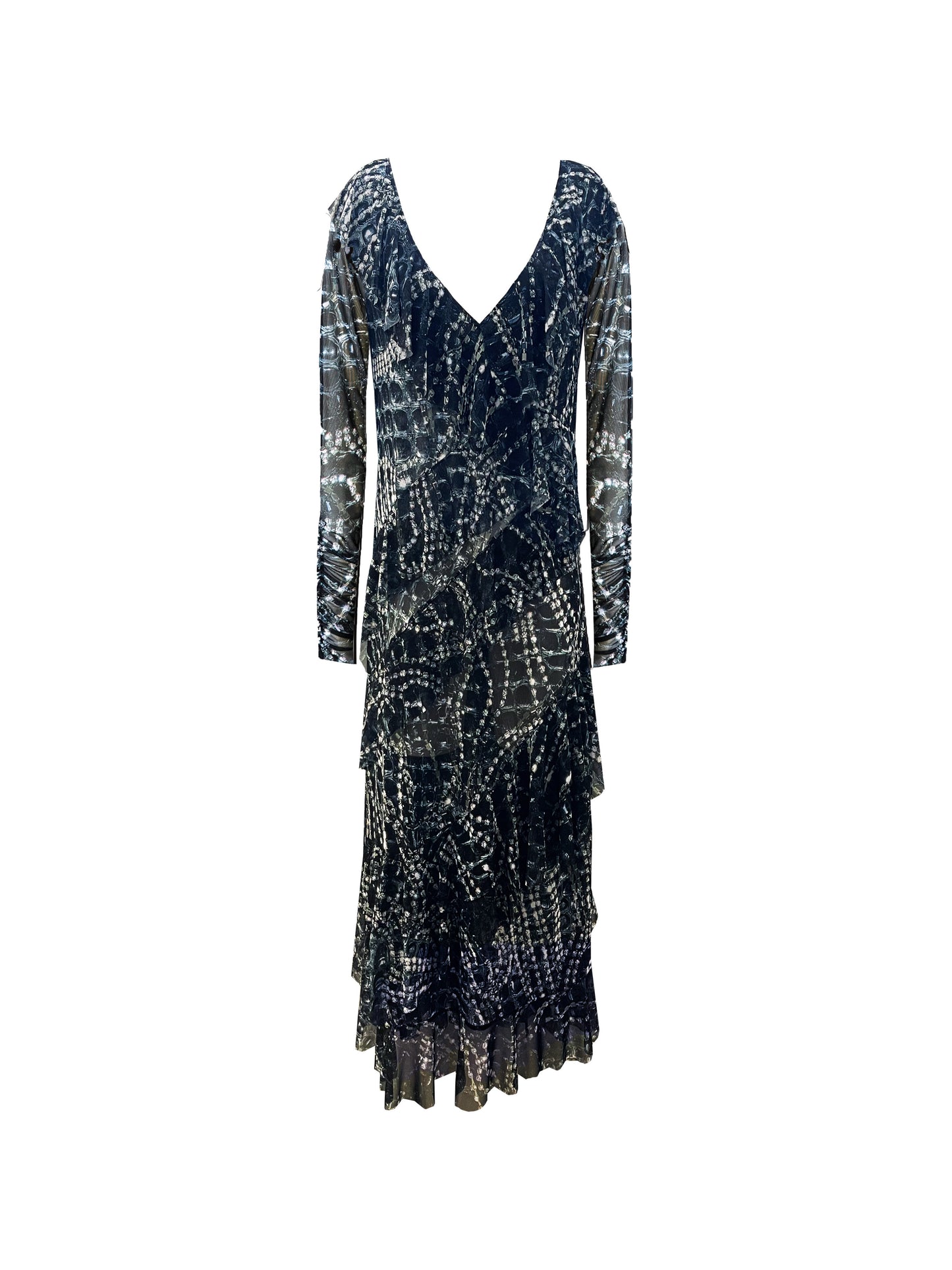 The Snake Rhinestone Dress