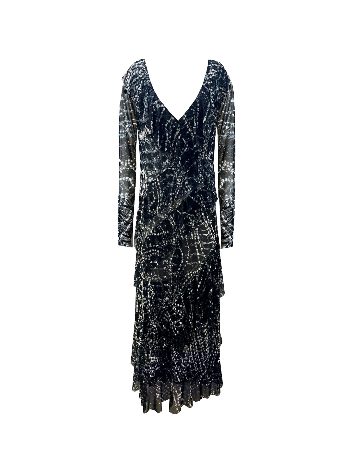 The Snake Rhinestone Dress