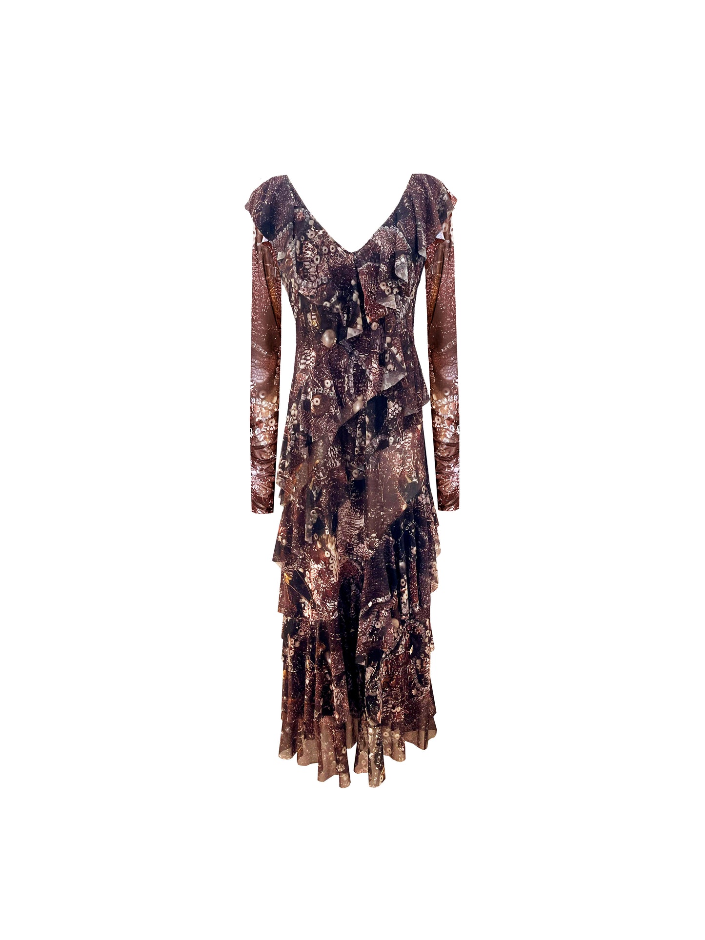 The Bronze Lace Dress