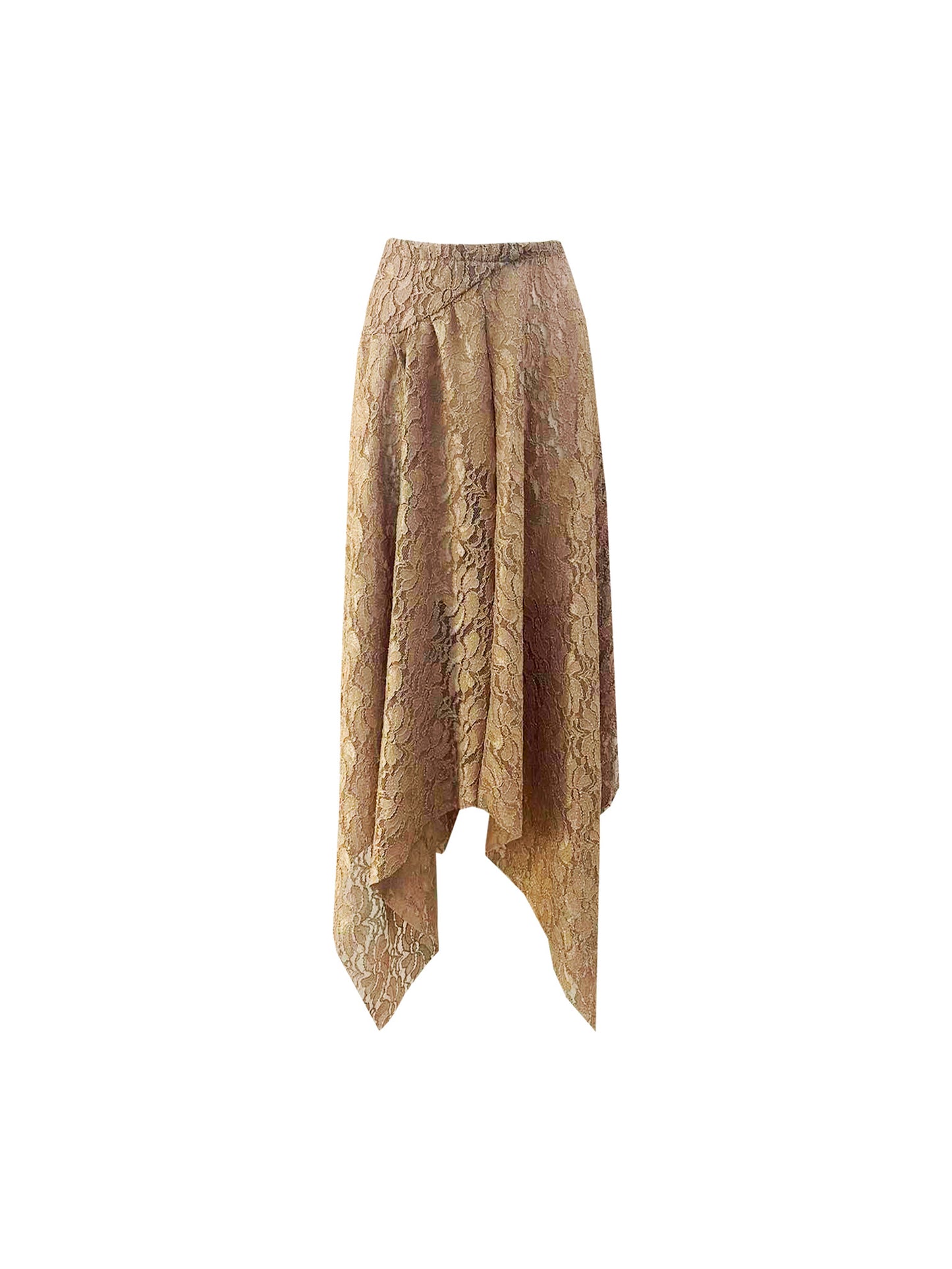 The Frill Skirt in Beige