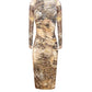 The Wave Dress in Gold Rush