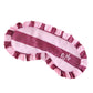 PJ Eye Mask Burg/Pink Wide Stripe