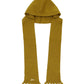 Tassel Hooded Scarf Olive