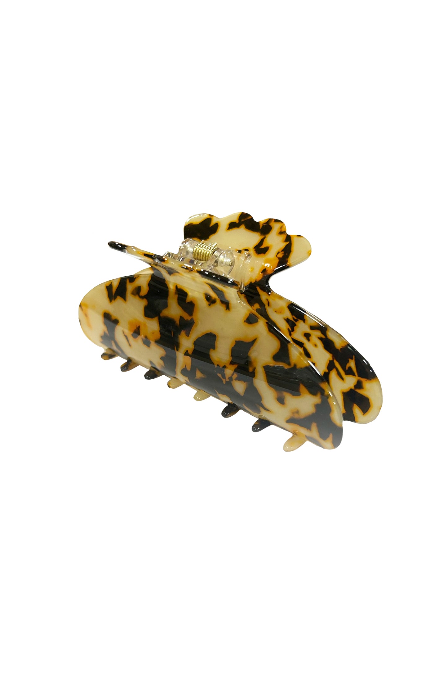 Beige Tortoise Shell Hair Clip