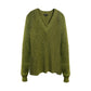 The Chunky Sweater in Moss