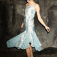 The Lily Dress in Seashell Sparkle