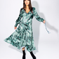 Allure Dress in Emerald