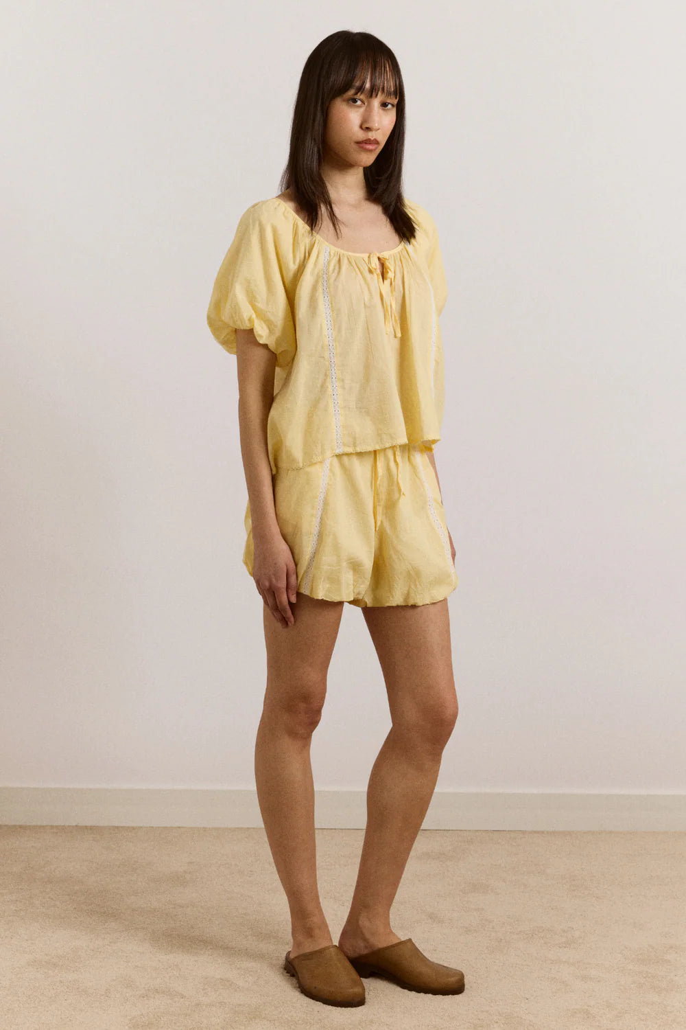 Maura Lace Trim Short