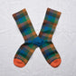 Mykonos Plaid Socks
