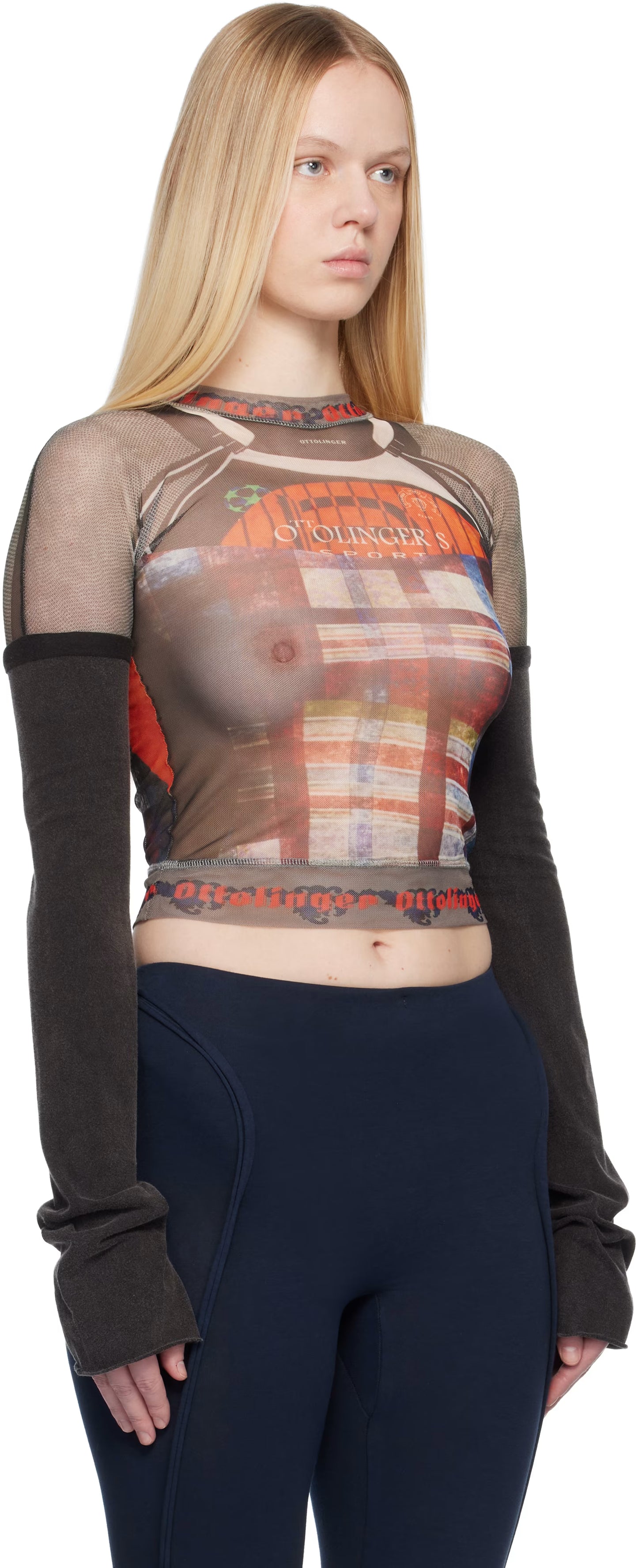 Mesh Hybrid Longsleeve - Racing Plaid