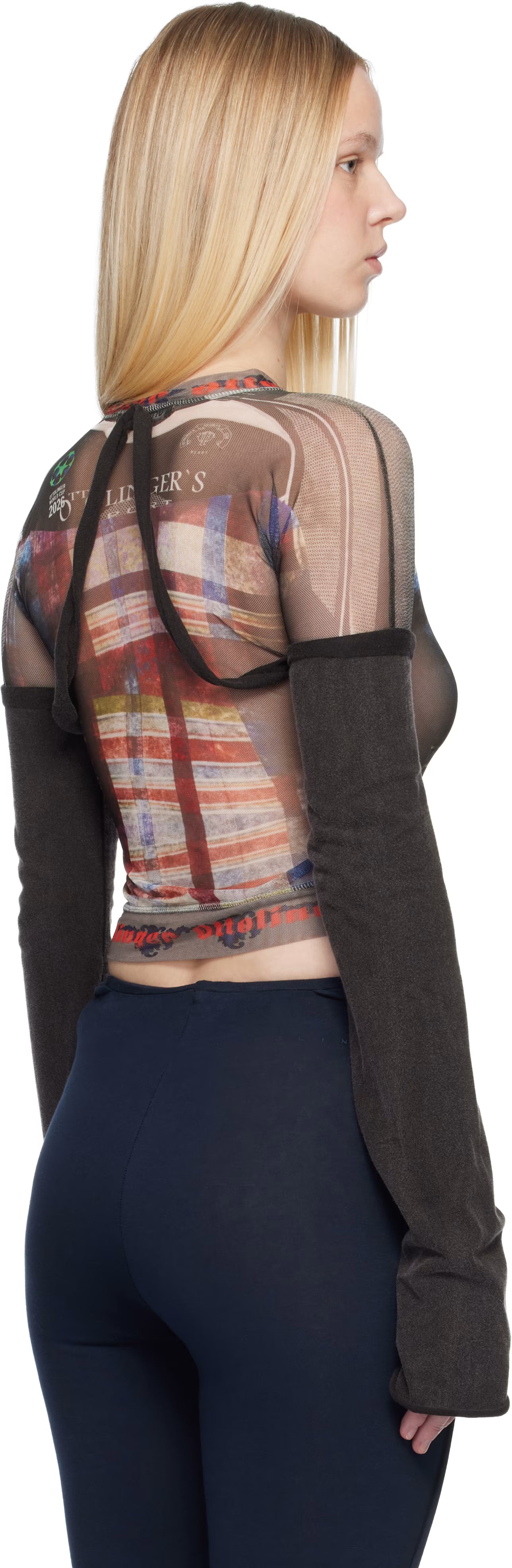 Mesh Hybrid Longsleeve - Racing Plaid